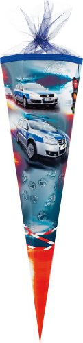 Nestler Polizei Auto Schultüte Zuckertüte 50cm Tüllverschluß Kinderland