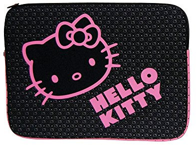 HELLO KITTY Kt4311bp 9-11 Notebook Sleeve (Negro) (KT4311BP)