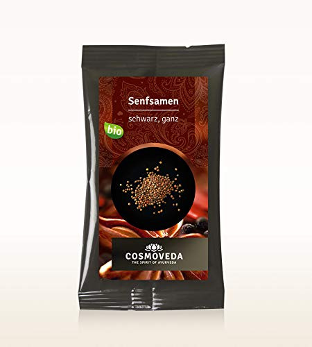 Cosmoveda Bio Senfsamen schwarz ganz 25 g