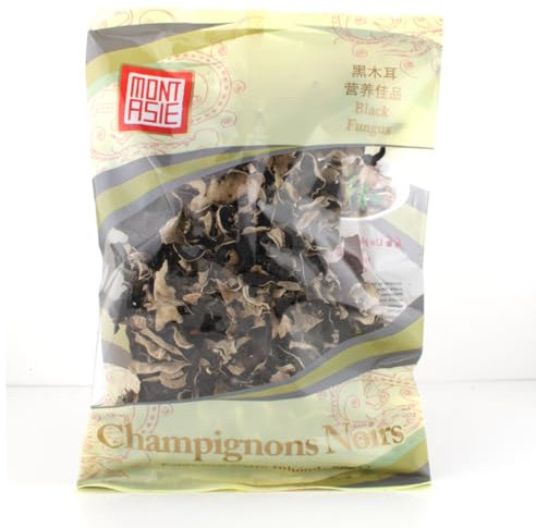 Champignons noirs séchés Black Fungus 80g Mont Asie