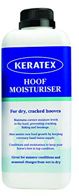 Keratex Hoof Moisturiser, Horse Hoof Care, 1.0L, Clear