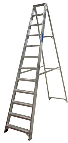 8 Step Industrial Builders Swingback Step Ladder/Ladders