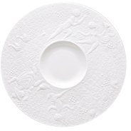 Rosenthal Zauberflöte Suppen-Untertasse Weiss