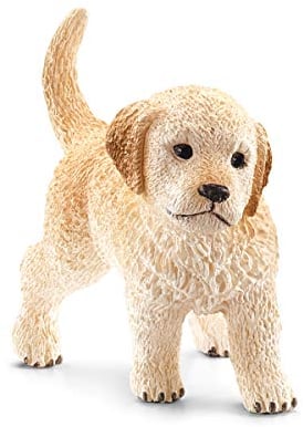 SCHLEICH 16396 Golden Retriever Welpe, für Kinder ab 3+ Jahren, Farm World - Spielfigur