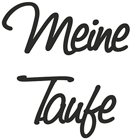 Unbekannt Knorr prandell Wachsschrift Meine Taufe Silber
