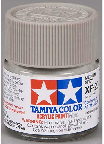 TAMIYA Mini XF20 - Gris Moyen Mat