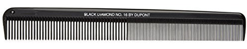 Efalock Professional Black Diamond Ondulierkamm, 1er Pack, (1x 1 Stück)