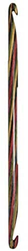 KnitPro K20728 Doppelseitiges Häkelnadel, Wood, Mehrfarbig, 6-6,5 mm