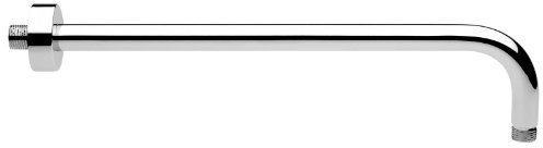 Wandausleger / Wandarm / Wandanschluss, Messing, verchromt - ca. 40cm