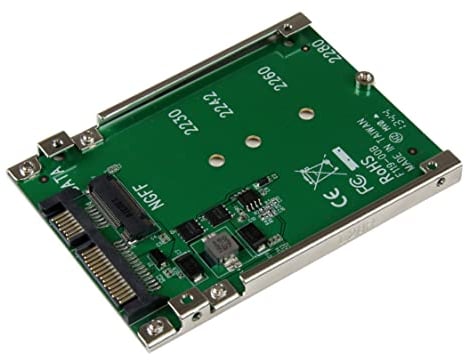 Best Price Square Adapter,M.2 (Next GEN) SSD-2.5 SATA SSD SAT32M225 by STARTECH