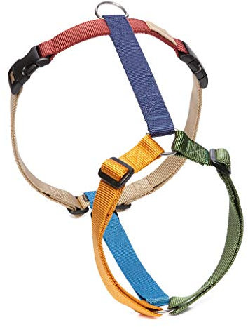 Haqihana Hundegeschirr, Größe M, mehrfarbig