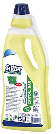 Sutter Professional cristal Bar Nettoyant Brillantante pour lave-vaisselle professionnelles, 750 ml