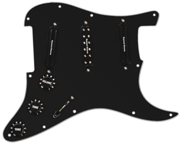 Seymour Duncan Dave Murray Loaded Pickguard - Set - Black