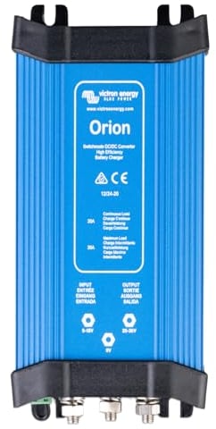 Victron Energy Orion IP20 12/24-Volt 20 amp DC-DC Converter Non-isolated, High power