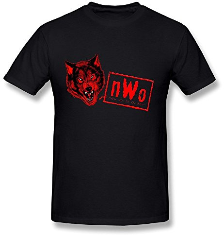 LLJY Men's NWO The Wolfpac T-Shirt Black