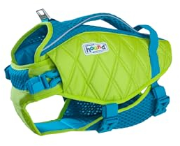 Outward Hound Standley Sport Green Performance Hundeschwimmweste, Größe M