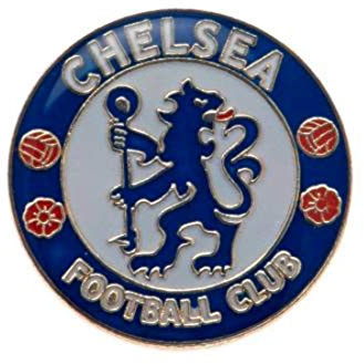 Chelsea FC Football Club Metal Pin Badge Crest Blue White Logo Emblem Official
