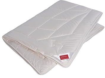 HEFEL Pure Wool Sommer Bettdecken (155 cm x 220 cm)