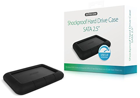 SITECOM USB 3.0 Shockproof Hard Drive Case SATA 6,4 cm (2,5 Zoll)