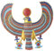 Design Toscano Horus, ägyptische Wandfigur
