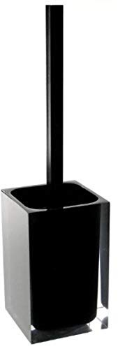 Gedy RA33-14 Rainbow Toilet Brush Holder, 2 L x 3.86 W, Black