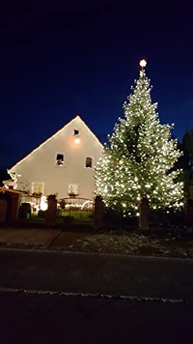 Trango 340047-24 LED Weihnachtskerzen mit Stecksystem Außenbereich warm-weiß