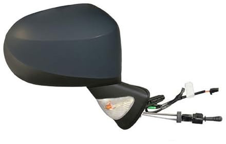 Alkar Renault Grand Modus Aussenspiegel Rechts Beifahrerseite, komplett, mechanisch, konvex, Temp. Messer, Lackierbar, mit Blinker