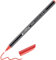 edding 1200 Fasermaler fein - rot - 1 Stift - Rundspitze 1 mm - Filzstift zum Zeichnen und Schreiben - für Schule, Mandala