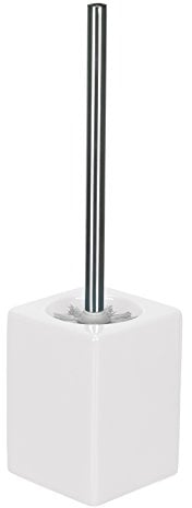 Kleine Wolke Escobilla de baño Flash, Piedra, Blanco, 37 x 11 cm