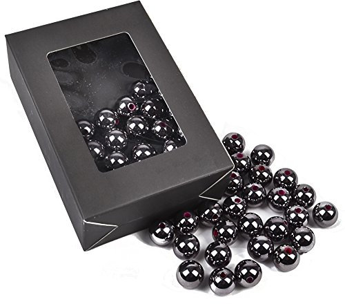 Deko Perlen 28er Box Grau Streudeko Tischdeko Bastel Kreativ
