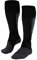 FALKE Women's SK1 Comfort W Kh Wool Silk Warm Thick 1 Pair Skiing Socks, Black Black-Mix 3010, 2.5-3.5
