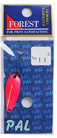 FOREST PAL, ondulante da 3.8 g, colore 11 fluorescente rosa