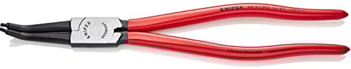KNIPEX Pince pour circlips pour circlips intérieurs d'alésage coudées à 45° gainées en plastique 310 mm, 44 31 J42