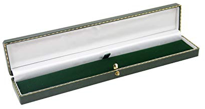 Stunning Antik Style Grün Kunstleder Armband/Uhrenbox (aq-5gn)