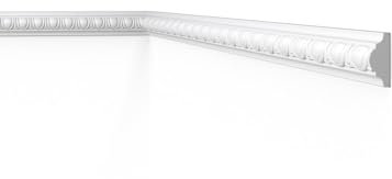 WO1 WALLSTYL Wandleiste - 38 x 18 x 2000 mm - NOËL & MARQUET - eine Marke von NMC - Extrudiertes Polystyrol mit hoher Dichte