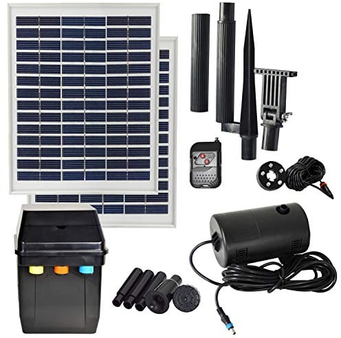 SOLAR TEICHPUMPE Oasis 1601R-1 Solar-Teichpumpen-Set für Garten und TEICH SPRINGBRUNNEN