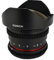 ROKINON Rkhd8mv-n HD 8 mm T/3.8 Objectif fisheye pour Nikon avec Décliquée et Amovible Hoodwide-Angle Objectif