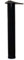 4 x 710mm Adjustable Black Breakfast Bar Worktop Support Table Leg 60mm Diameter