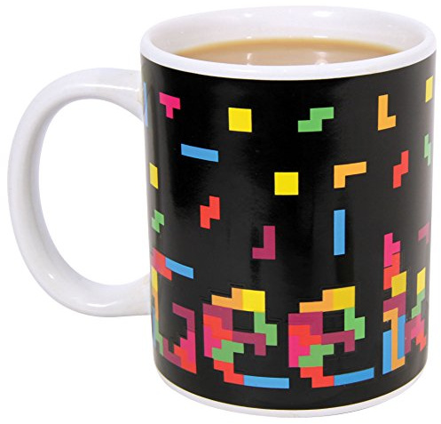 Tetris Geek Heat Change Mug