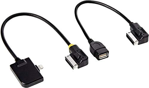 Audi 4F0051510AM Adapterleitungssatz für Music Interface/Apple Geräte mit Lightning-Buchse/USB