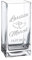 Casa Vivente - Vase en Verre - Gravure - Personnalisé avec [Noms] et [Date] - Motif : cœurs - Décoration Romantique - Cadeau pour Couples - Mariage - Saint Valentin - Anniversaire - Homme - Femme