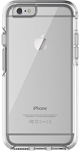 OtterBox Symmetry Series Schutzhülle für iPhone 6/6S (4,7-Zoll-Version), Clear (Clear/Clear), Frustration-Free Packaging