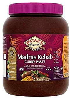 Patak's Madras Kebab Curry Paste 2.4kg
