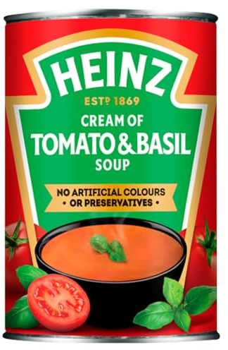 Heinz Cream of Tomato & Basil Soup, 400g