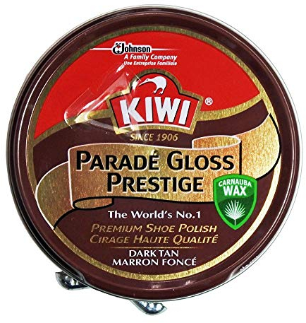 Kiwi Parade Gloss Prestige Nettoyant Chaussure/Cirage Brun 50 ml - Lot de 4