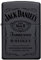 Zippo 2003930 Feuerzeug 60001369 Jack Daniel's Benzinfeuerzeug, Messing, Schwarz