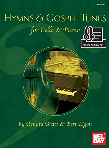 Hymns & Gospel Tunes for Cello & Piano: With Online Audio
