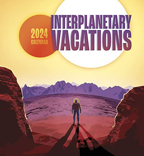 Interplanetary Vacations Wandkalender 2024