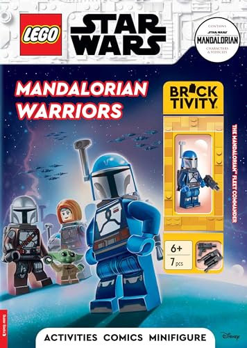 LEGO® Star Wars™: Mandalorian Warriors Activity Book (with Mandalorian Fleet Commander LEGO minifigure) (LEGO® Minifigure Activity)