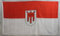 Buddel-Bini Flagge Fahne ca. 90x150 cm : Vorarlberg Wappen Österreich Vorarlbergflagge